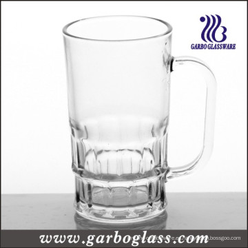 Talla de vidrio inferior taza de cerveza (GB093510N)